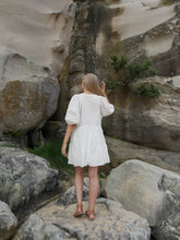 Load image into Gallery viewer, Harmony Mini Dress in White