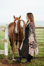 Load image into Gallery viewer, Kelly Kimono in Black Beauty
