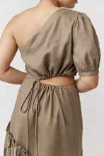 Load image into Gallery viewer, Eleanor One Shoulder Midi