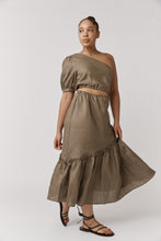 Load image into Gallery viewer, Eleanor One Shoulder Midi