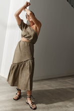 Load image into Gallery viewer, Eleanor One Shoulder Midi