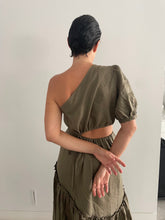 Load image into Gallery viewer, Eleanor One Shoulder Midi