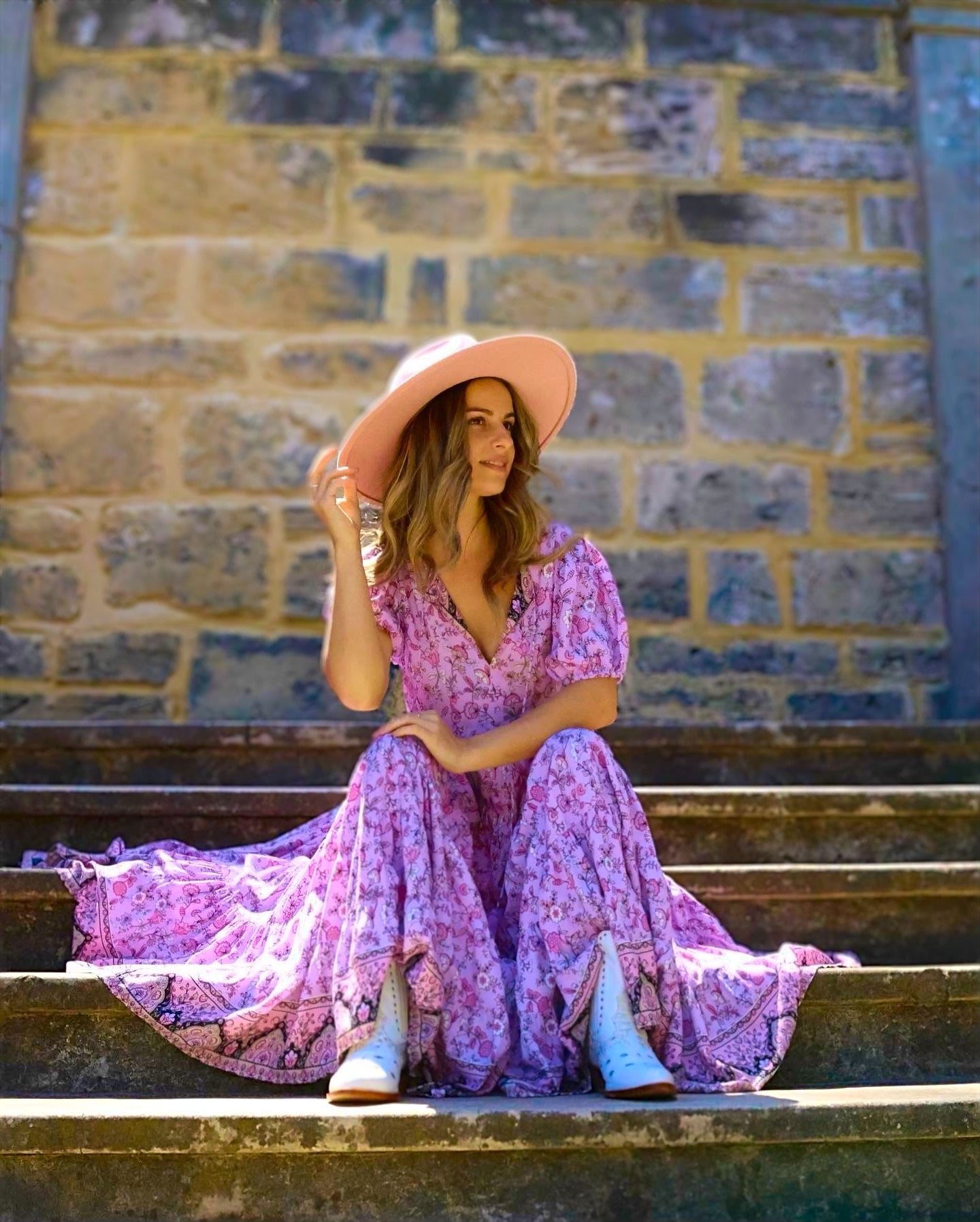 harlee maxi dress Harlee Maxi Dress in Cherry Blossom
