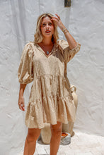 Load image into Gallery viewer, Harmony Mini Dress in Mocha
