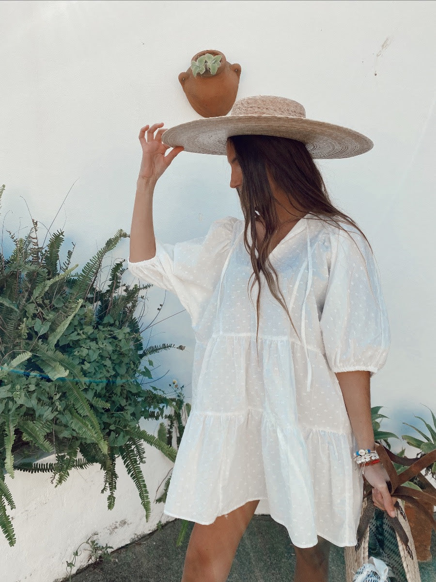 Harmony Mini Dress in White – The Karma Label